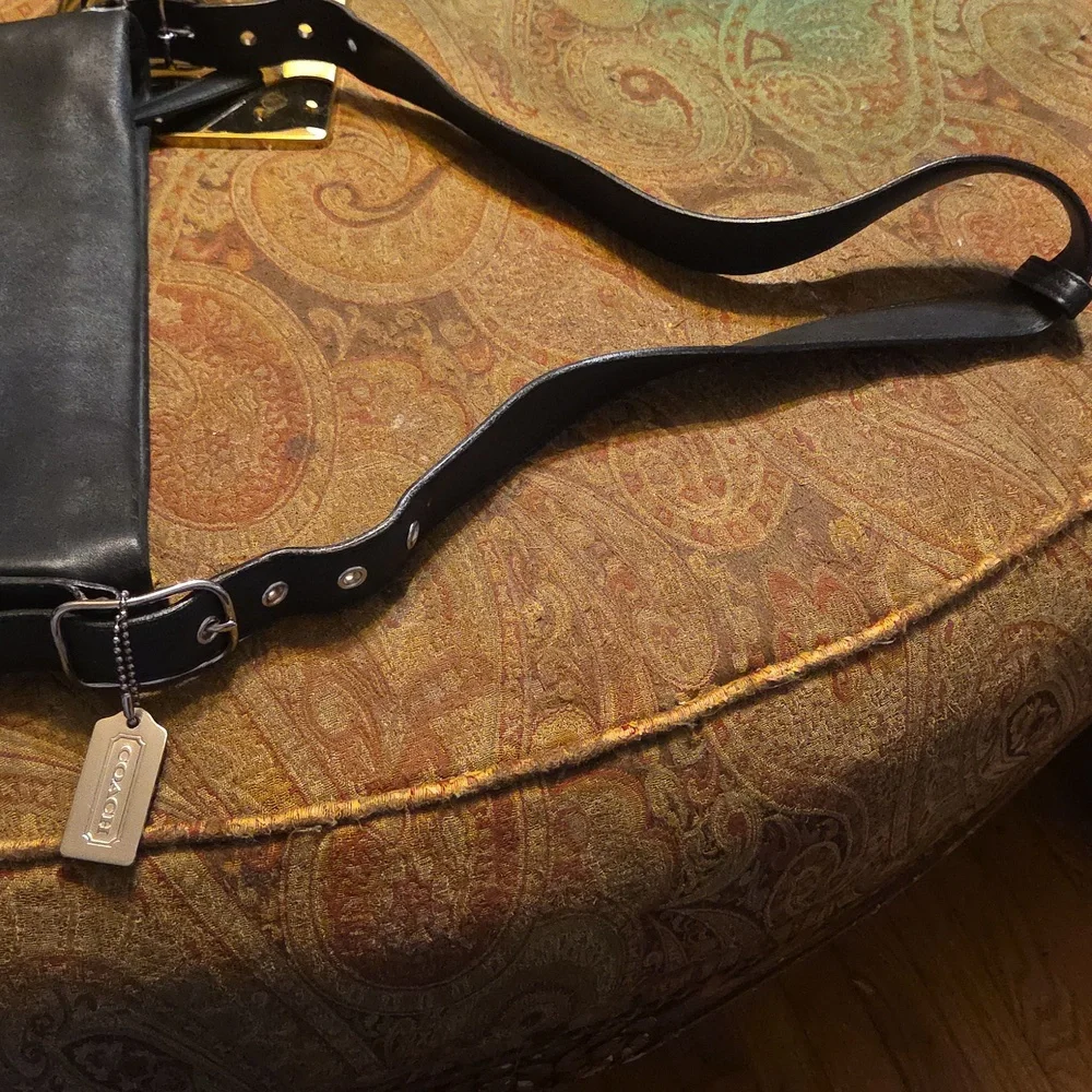 Coach Vintage Soho Legacy 9186 2001 Black Leather Bucket Bag $390 Retail GUC - Picture 8 of 16